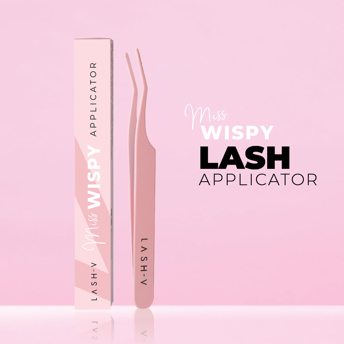 Miss Wispy Cluster Lashes - Applicator Tweezer . - One V Salon