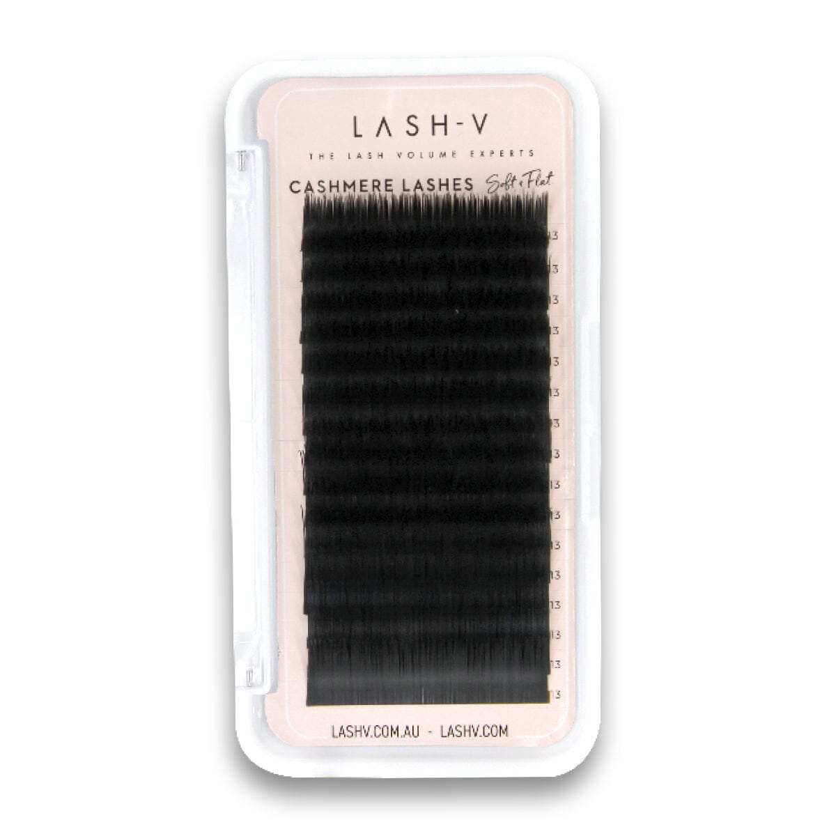 Cashmere Soft Flat Lashes - 0.15 - D Curl - One V Salon