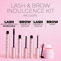 Combo Kit - Lash & Brow Indulgence Kit - Lash & Brow Growth Serums + Mascara + Brow Soap-Bundle Packs - One V Salon