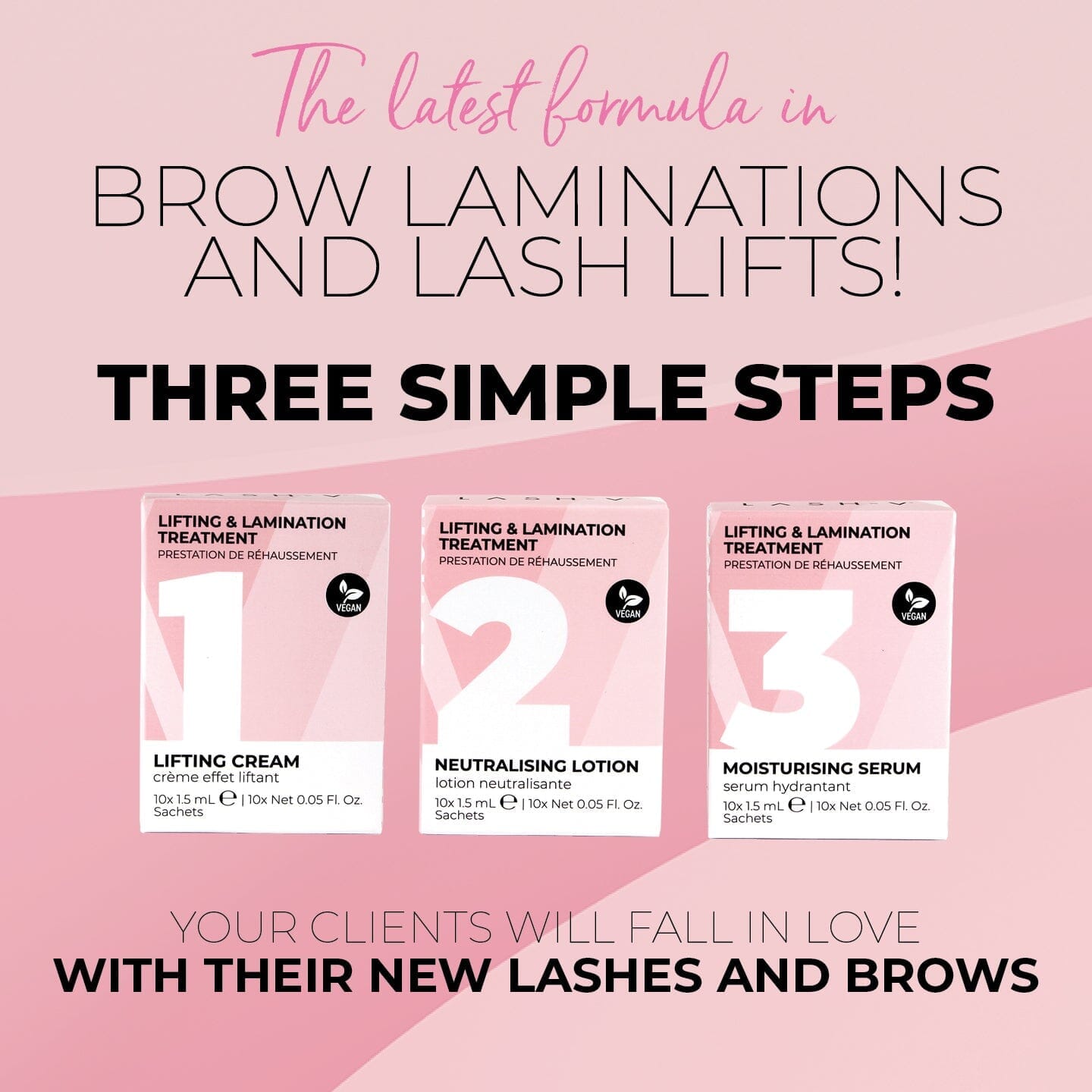 Lash Lifting & Brow Lamination Kit - One V Salon