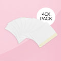 Lash Removing Under Eye Cotton Pad | Eyelash Salon Supplier (40x pack) - One V Salon