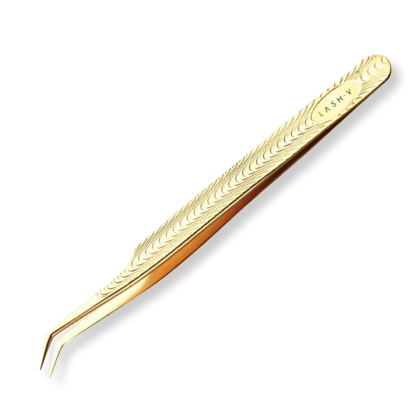 Luxe Gold Tweezers - 45° #3 - One V Salon