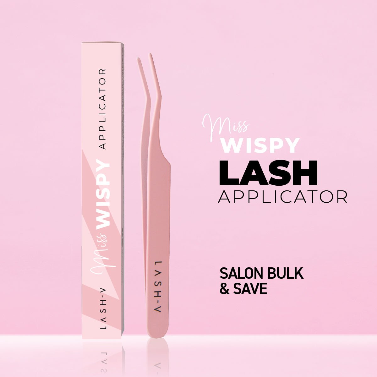 Miss Wispy Cluster Lashes - Applicator Tweezer-Bundle Packs - One V Salon