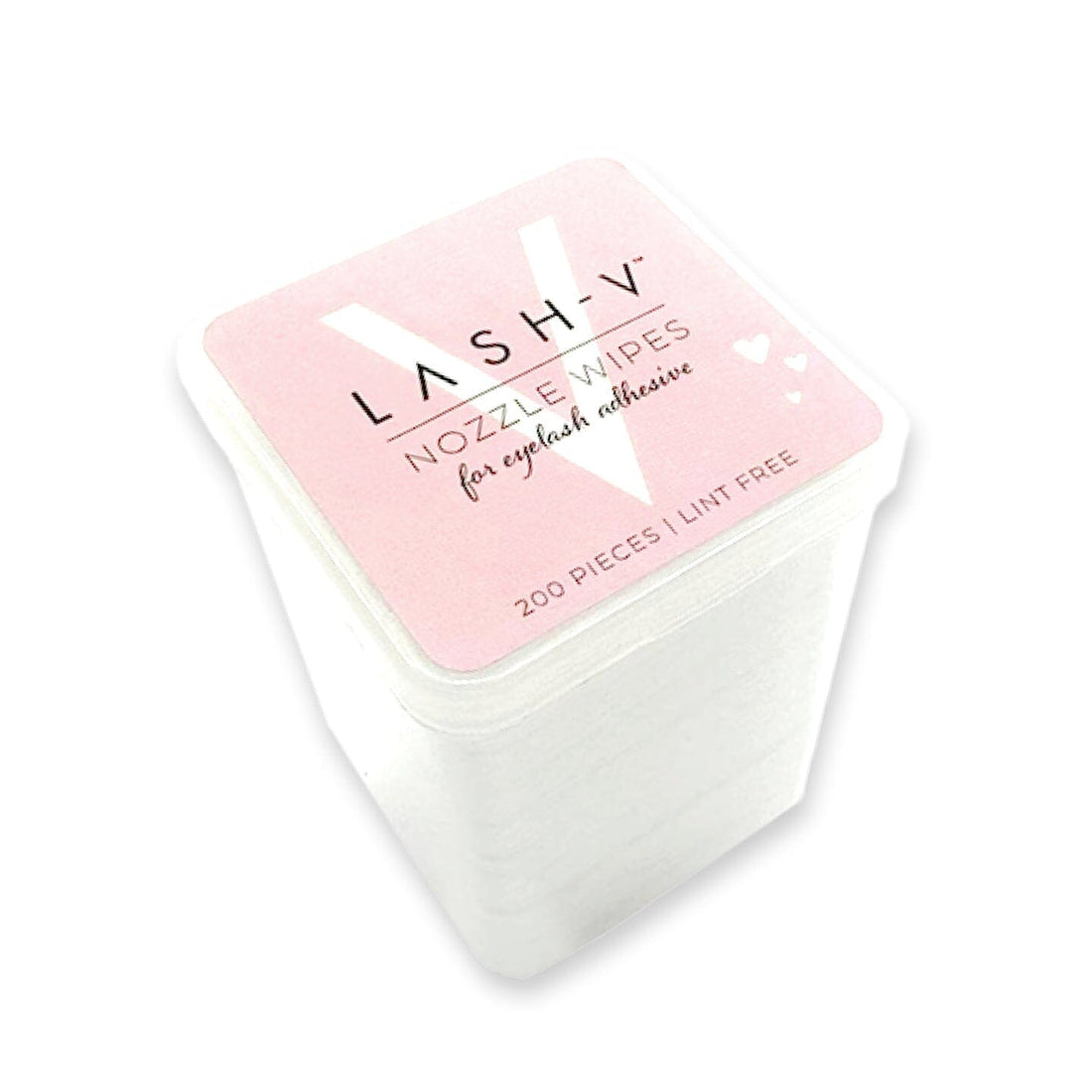 Nozzle Wipes for Eyelash Adhesive - Lint Free (200 Pieces) - One V Salon