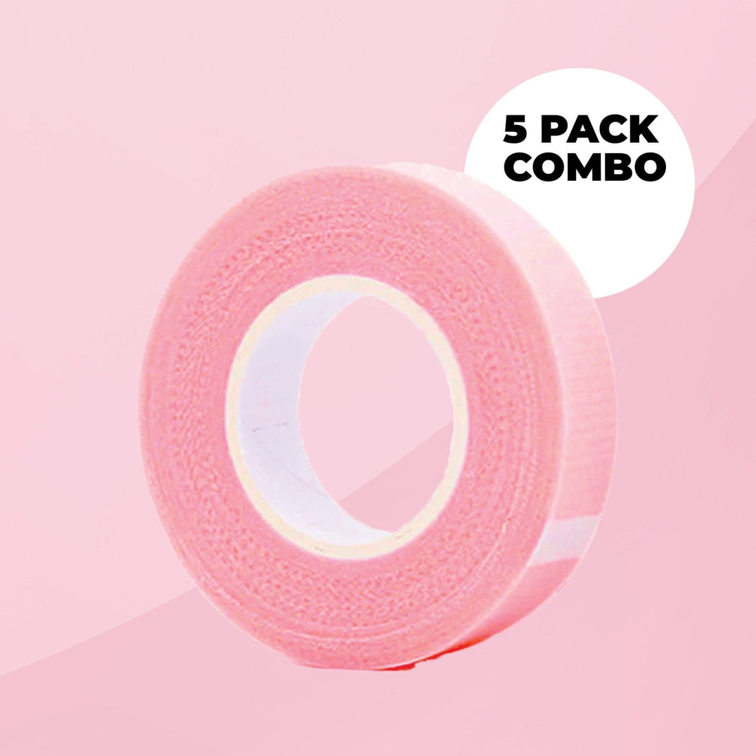 Pink Lash Tape - Breathable | Eyelash Salon Supplies - One V Salon