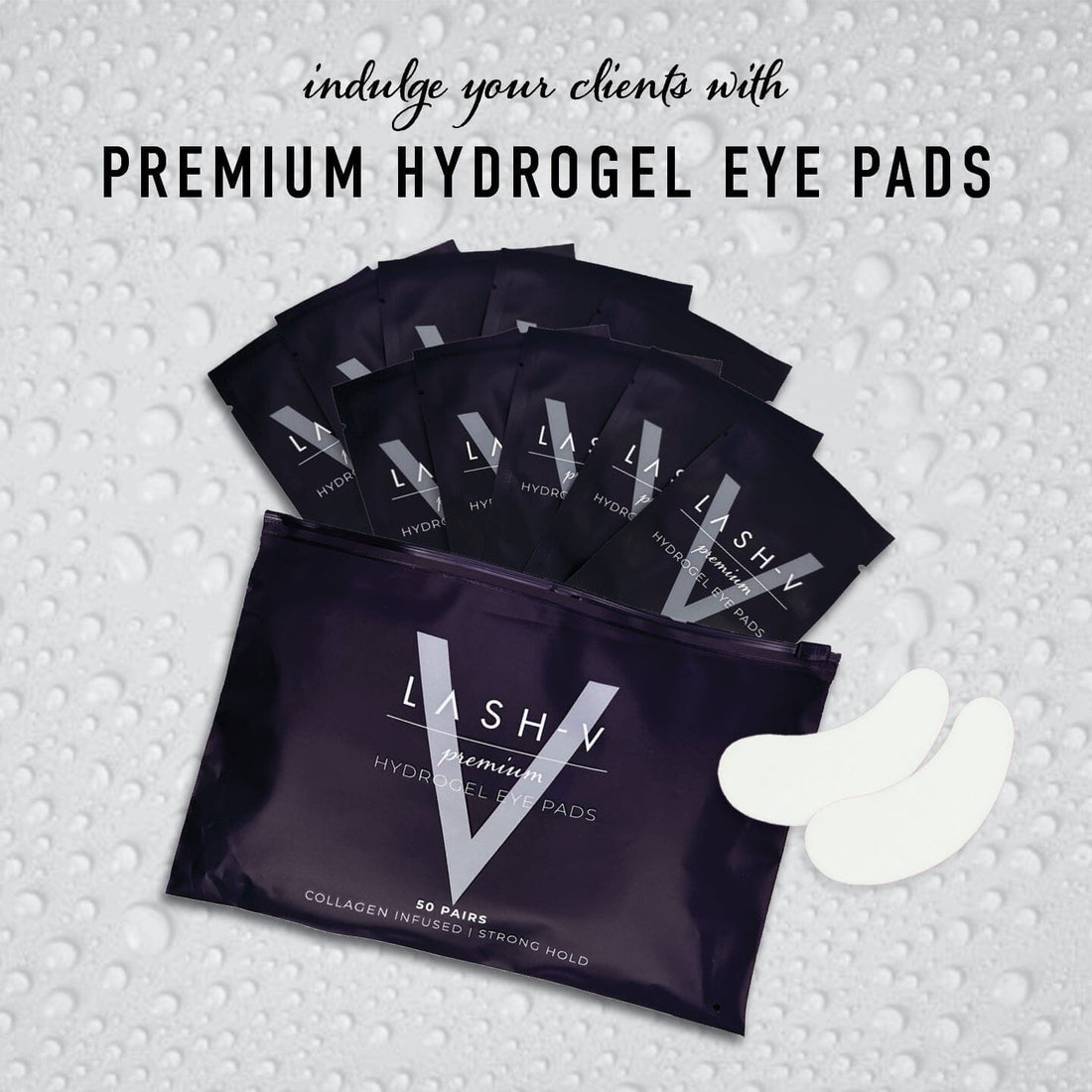 Premium Hydrogel Under Eye Pads - Eye Extensions Supplies (10x pack/ 50x pack / 100x pack / 150x pack) - One V Salon